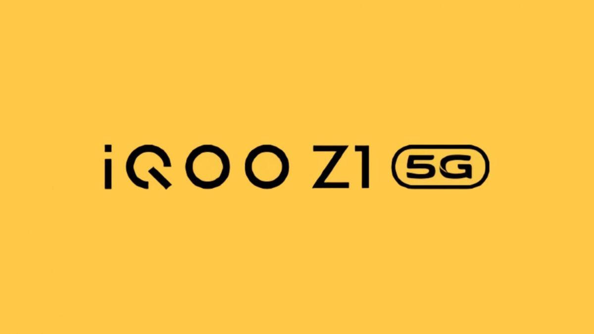 Обратная сторона смартфона Vivo iQOO Z1 с логотипом и камерой
