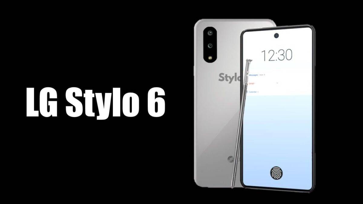В сети появились характеристики LG Stylo 6 5 Смартфон LG Stylo 6 с чёрным экраном и стилусом сзади