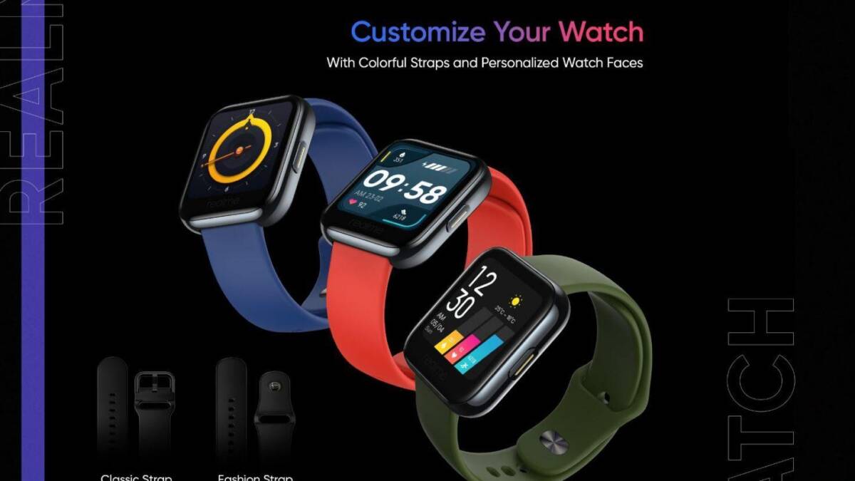 Стали известны характеристики умных часов Realme Watch 5 Умные часы Realme Watch с цветными ремешками и интерфейсами
