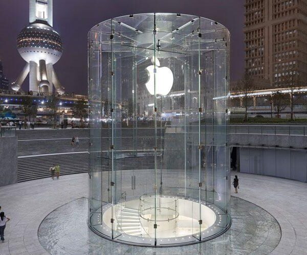 Apple удаляет приложения с подкастами в Китае по запросу правительства (apple china store pudong)