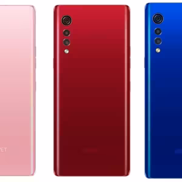 the 5g enabled lg velvet now available in three new colors