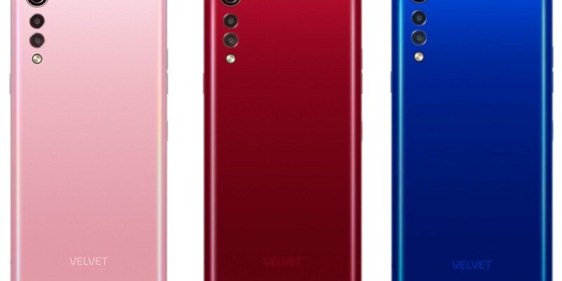 Смартфон LG Velvet получит три новых цвета (the 5g enabled lg velvet now available in three new colors)