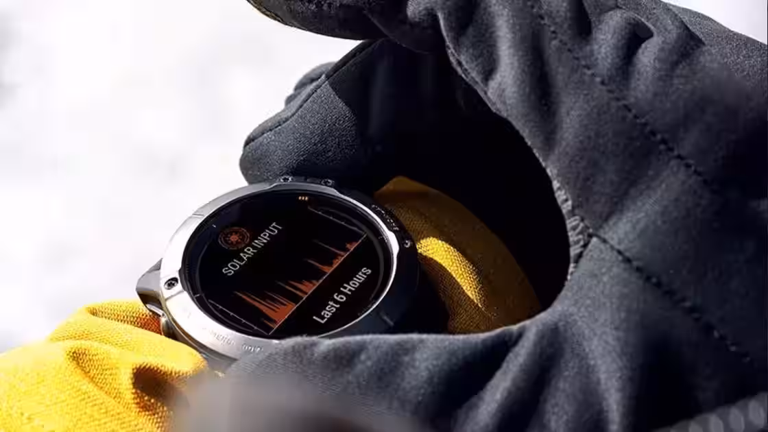 garmin presents the first solar powered smartwatch