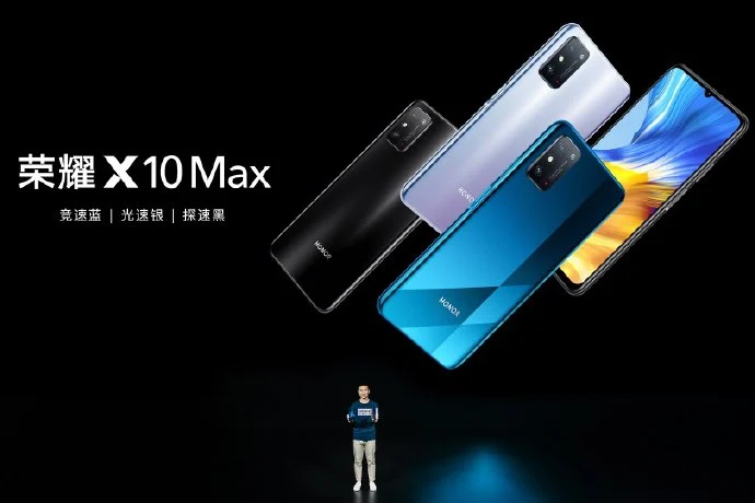 Honor представила 7-дюймовый смартфон Honor X10 Max (honor x10 max colors)