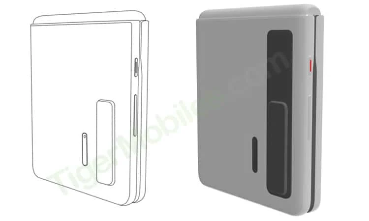 Будущий складной смартфон Huawei будет похож на Galaxy Z Flip (huawei clamshell phone patent 1)
