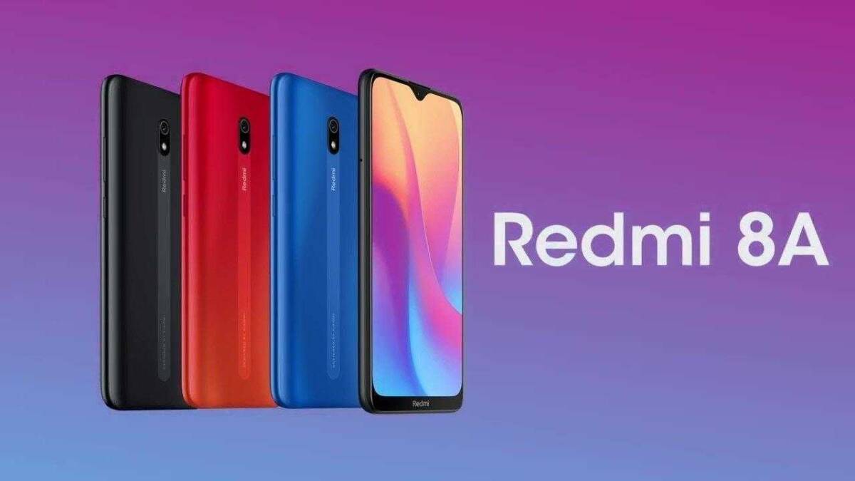 Redmi 8A получает обновление Android 10 в Китае 1 Разные цвета смартфона Redmi 8A с задней панелью и дисплеем спереди