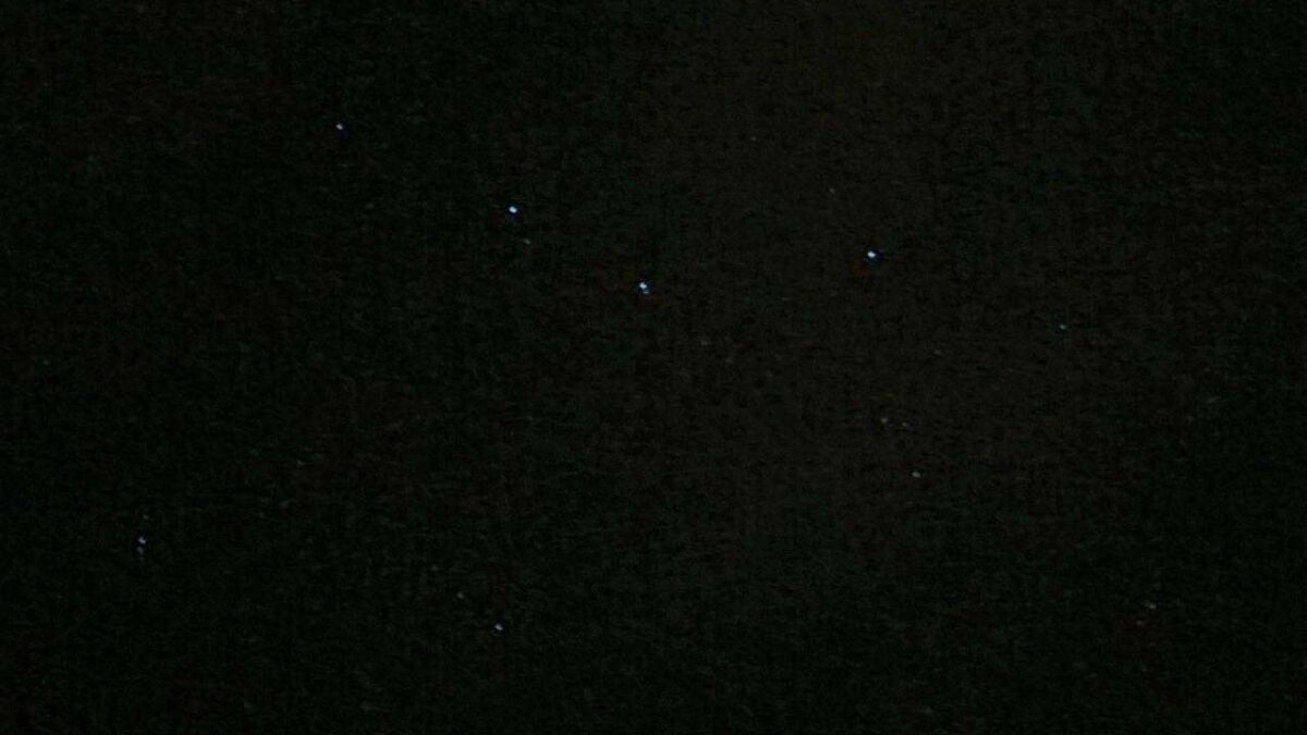 Небо с видимыми звездами и созвездиями смартфона Samsung Galaxy S20+