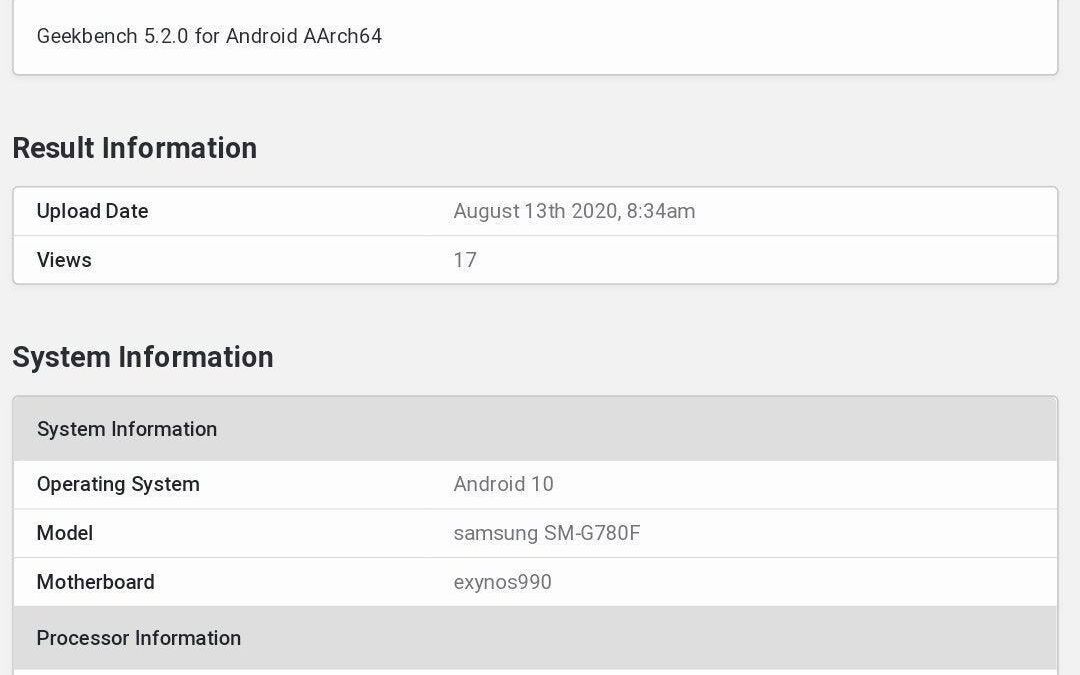Результаты тестирования игрового ноутбука Redmi Samsung SM-G780F