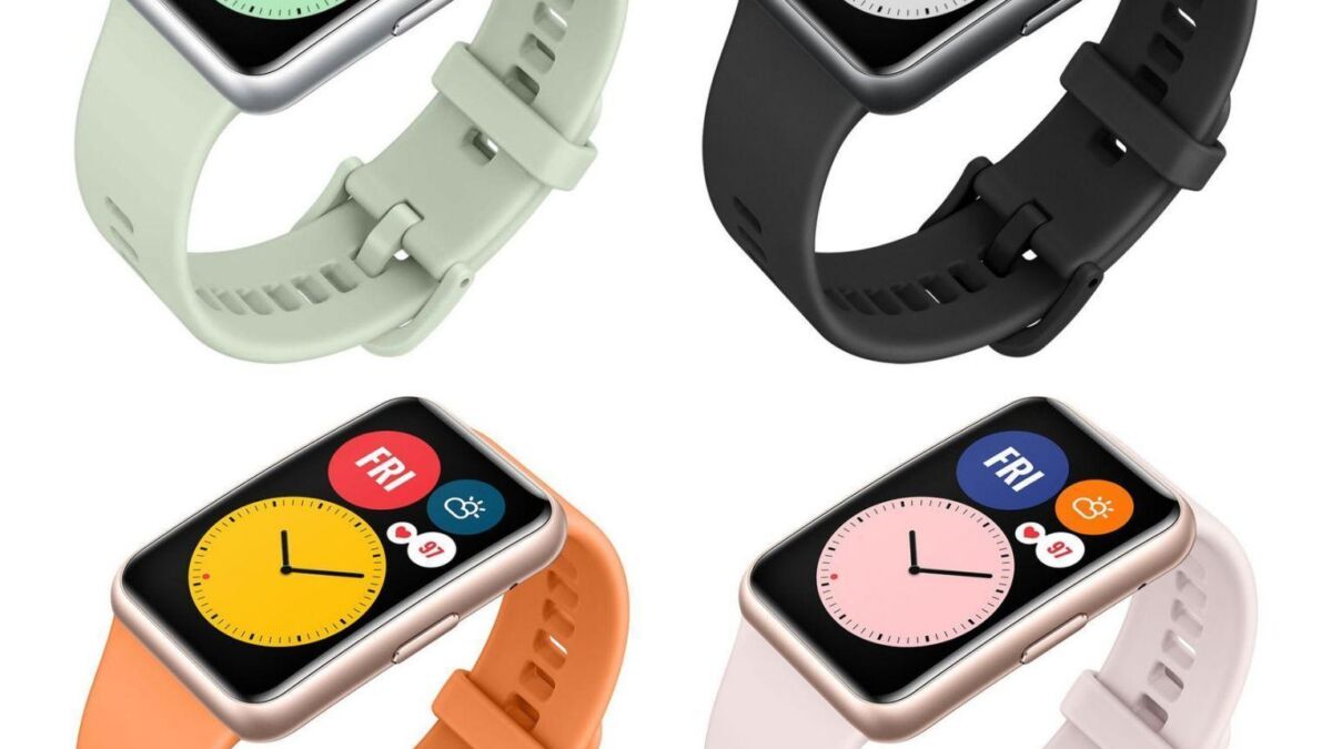 Четыре цвета детских умных часов Xiaomi MiTu Kids Watch 4X