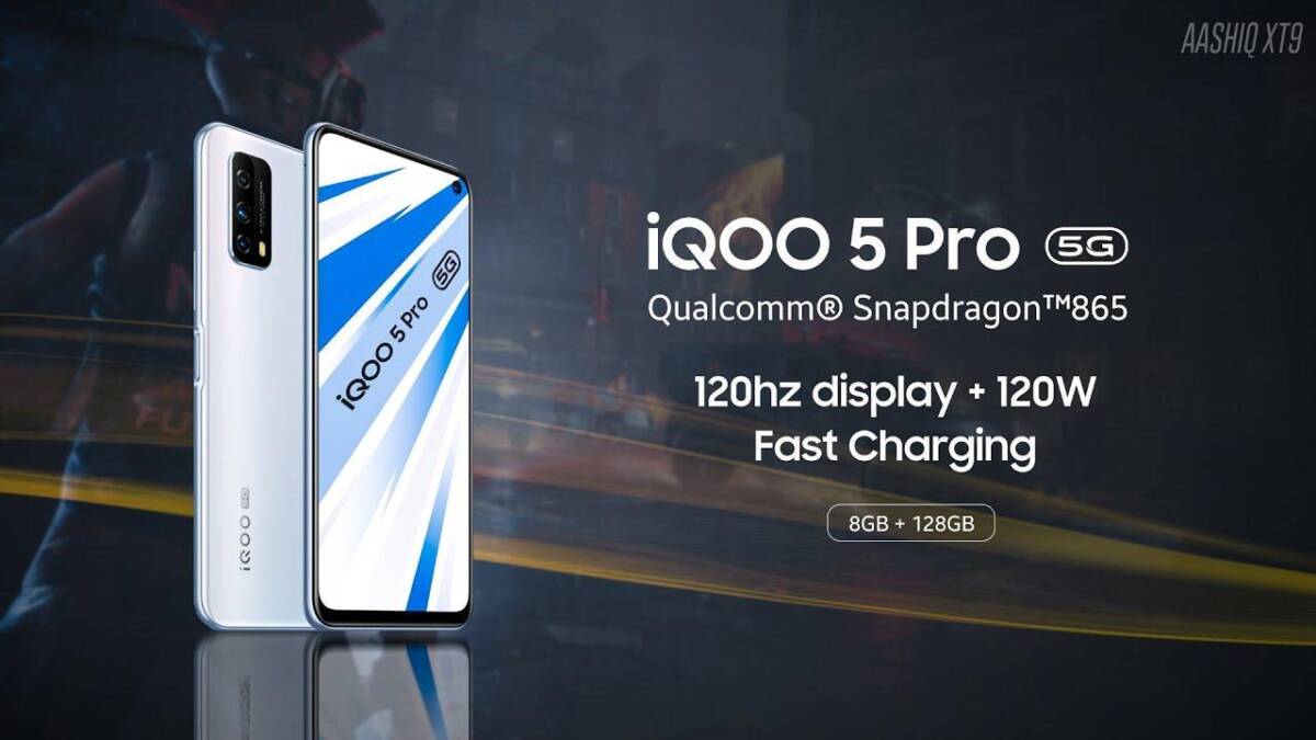 Смартфон iQOO 5 Pro получит быструю зарядку 120 Вт 3 Смартфон iQOO 5 Pro с ярким дисплеем и тремя камерами сзади
