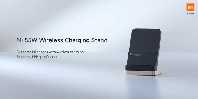 Xiaomi представила сразу три зарядных устройства (mi 55w wireless charging stand)