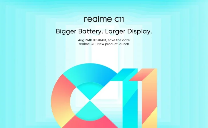 Realme C11 представят в Европе 26 августа (realme c11)