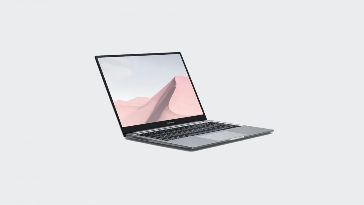 Ноутбук RedmiBook Air 13 с тонким корпусом и дисплеем
