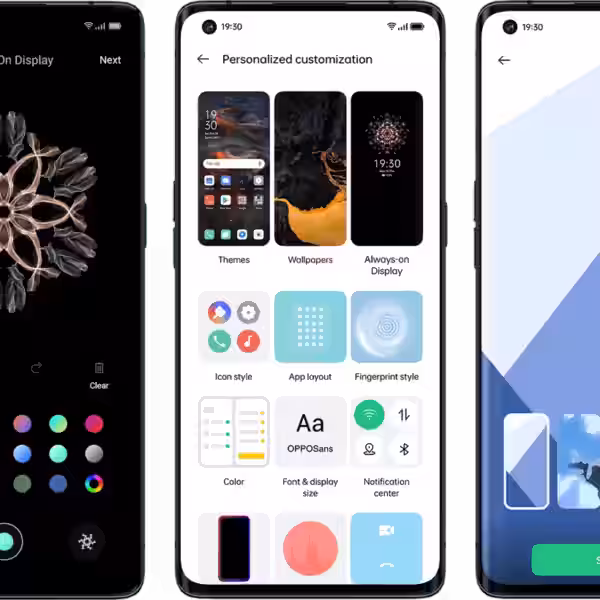 coloros 11 feature images customization ui