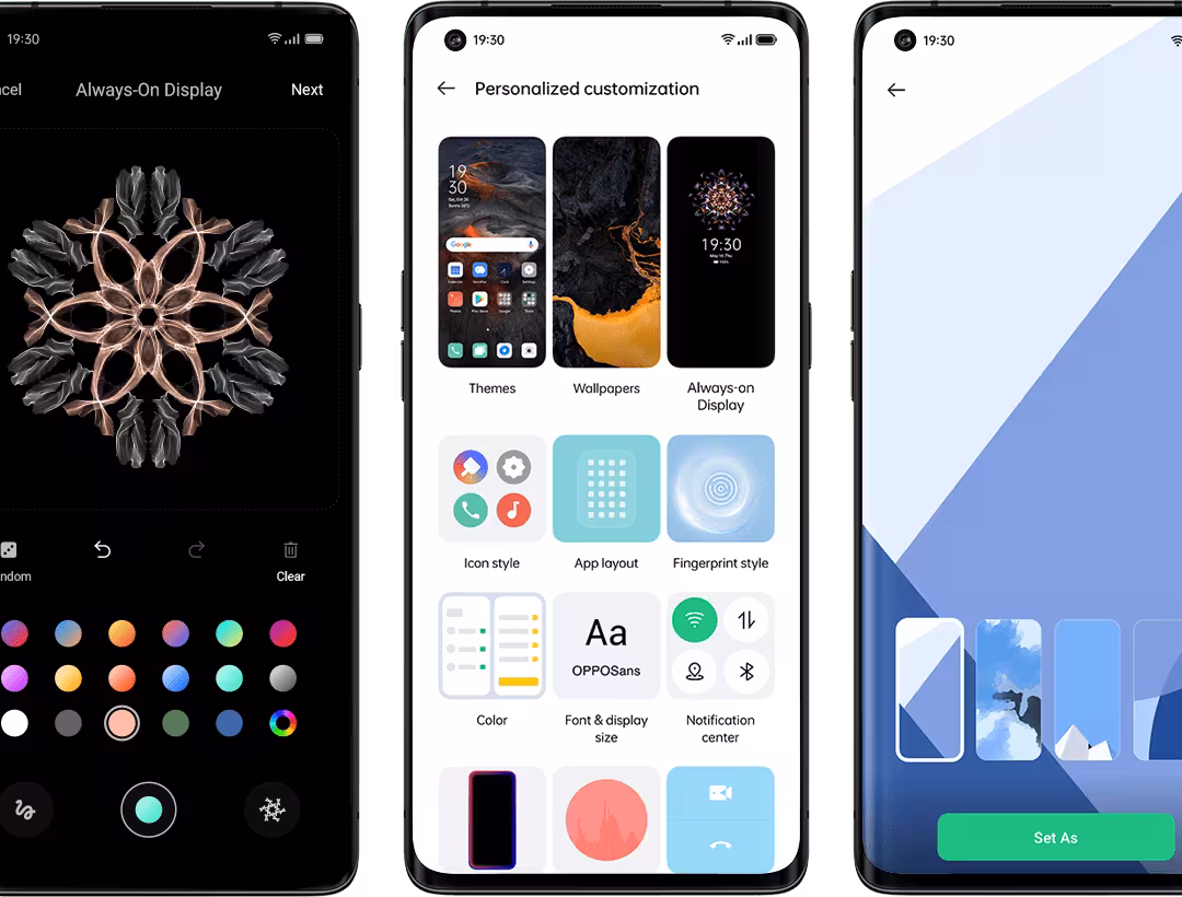 OPPO выпустила новую ColorOS 11 на базе Android 5 coloros 11 feature images customization ui