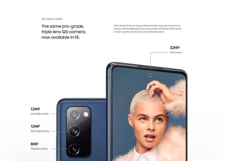 Смартфон с тройной камерой и фронтальной камерой 32МП