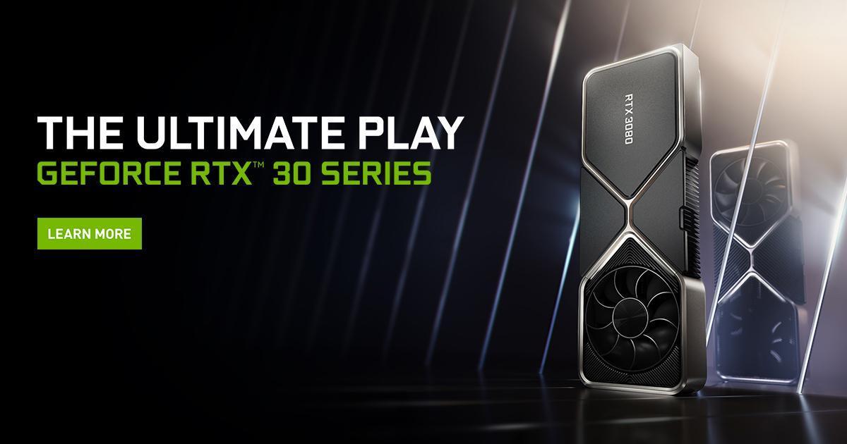 NVIDIA представила видеокарты GeForce RTX 3090, RTX 3080 и RTX 3070 (geforce rtx 30 series key visual ogimage)