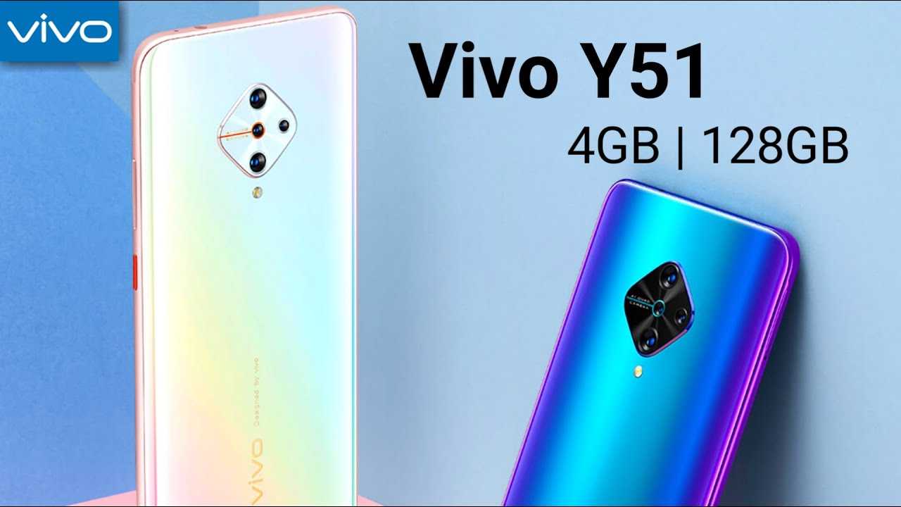 Vivo представила смартфон Vivo Y51 (2020)