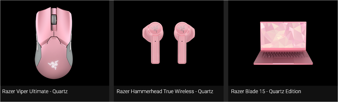 Razer выпустил несколько своих продуктов в привлекательном розовом цвете (razer 3)