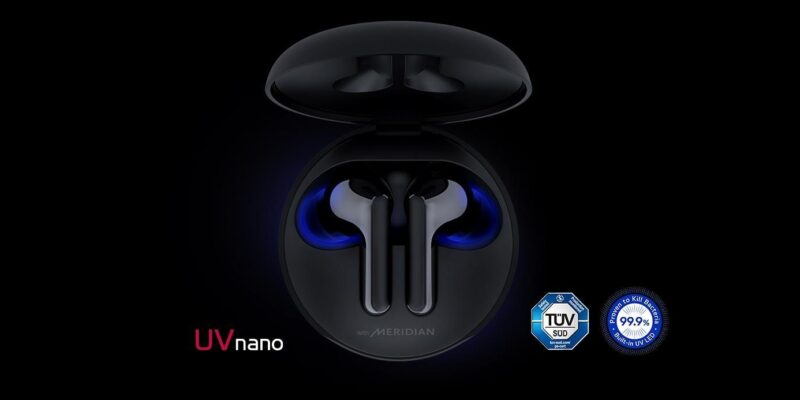LG представила обновленные беспроводные наушники TONE Free с активным шумоподавлением (AV TONEFree FN6 15 UV Nano Desktop)