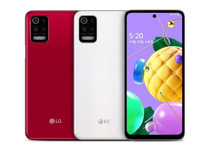 LG представила смартфон LG Q52 (LGE Q52 6)