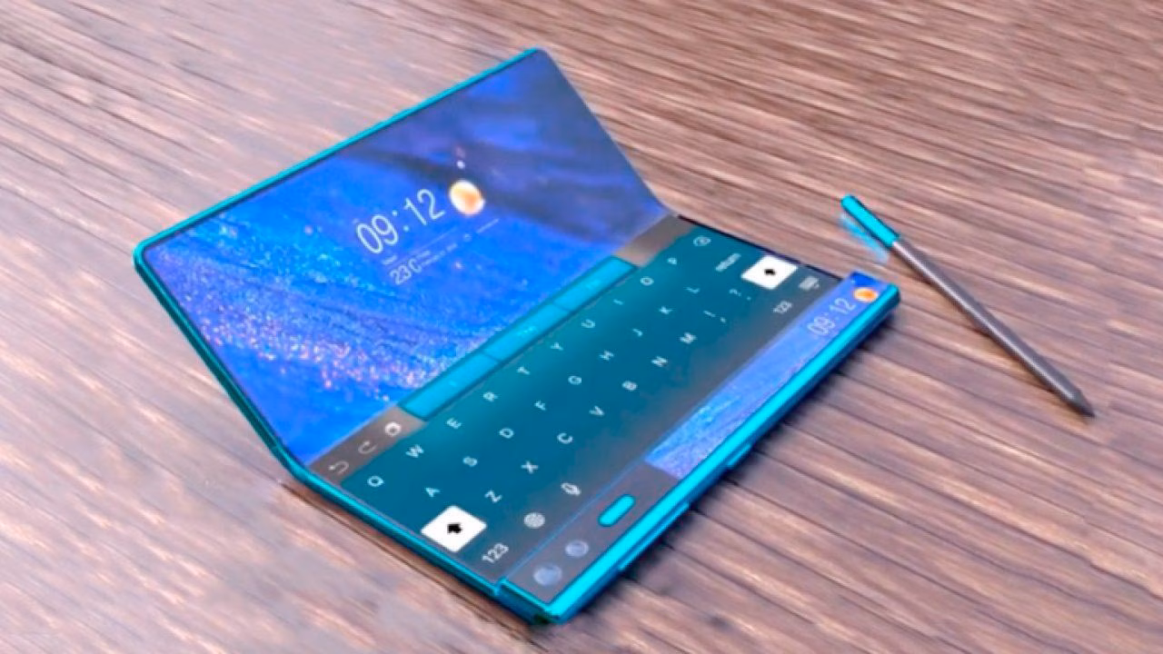 В сеть опубликовали концептуальные рендеры складного смартфона Huawei Mate X2 4 huawei mate x2 2 696x387 1 1280x720 1
