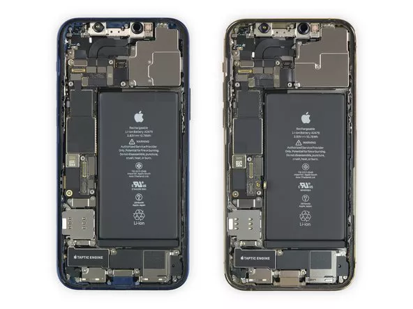 iFixit разобрали iPhone 12 и iPhone 12 Pro (iphone teardown)
