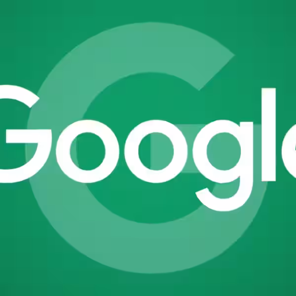 Google logo green background 1440x900