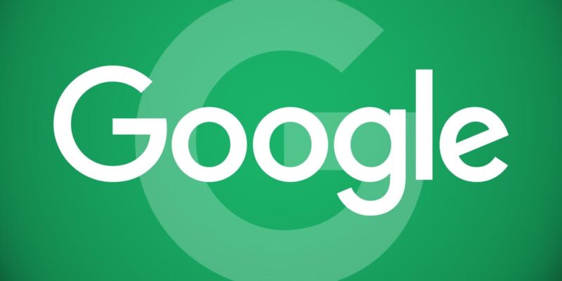 Google вводит лимиты на объём данных, которые могут хранить пользователи (Google logo green background 1440x900)