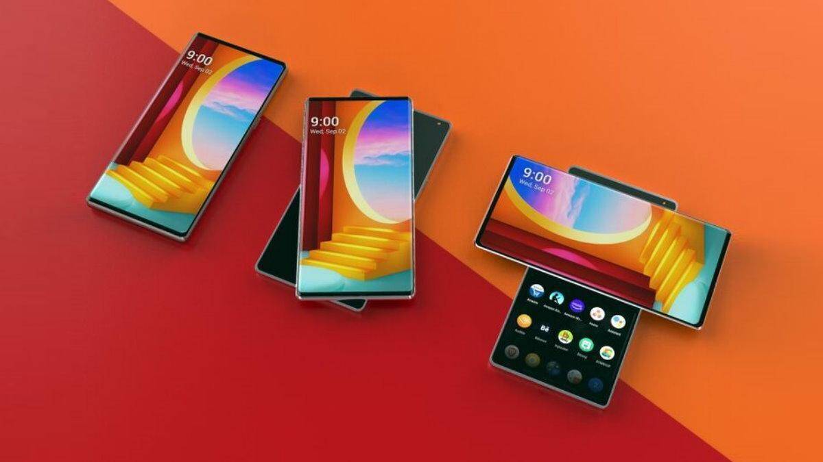 Показаны три складных смартфона LG с яркими экранами