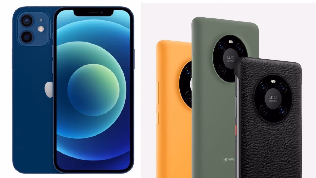 Купите Huawei Mate 40 Pro и получите iPhone 12 бесплатно 3 Mate 40 vs iPhone 12