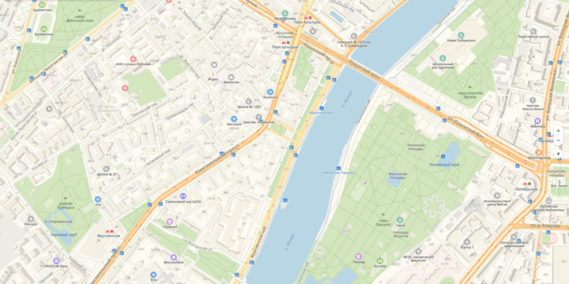 Яндекс.Карты помогут быстро ориентироваться в метро (Skrinshot servisa YAndeks.Karty)