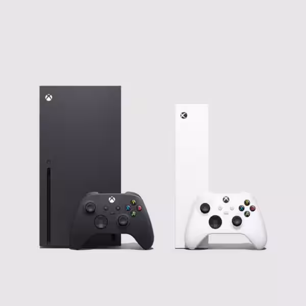Still Image Console Family 3 Front Facing Consoles Controllers