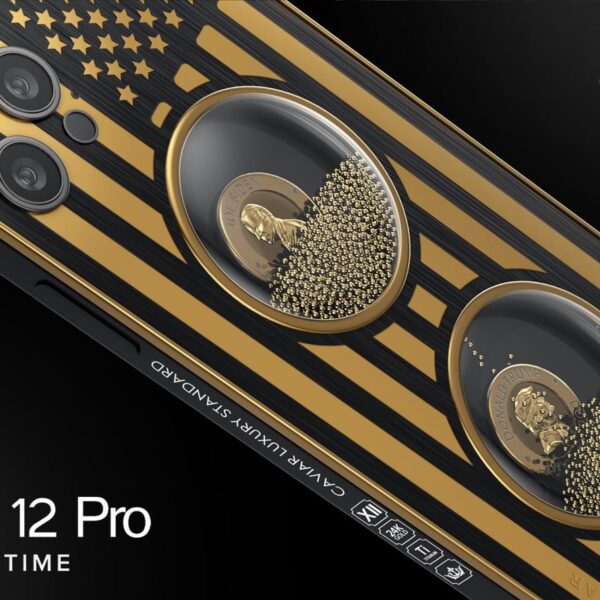 Caviar выпустила серию iPhone 12 Pro, посвященных борьбе Трампа и Байдена (biden trump smartphone large)