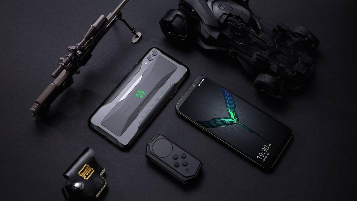 Игровой смартфон Black Shark с двумя телефонами и грабинами