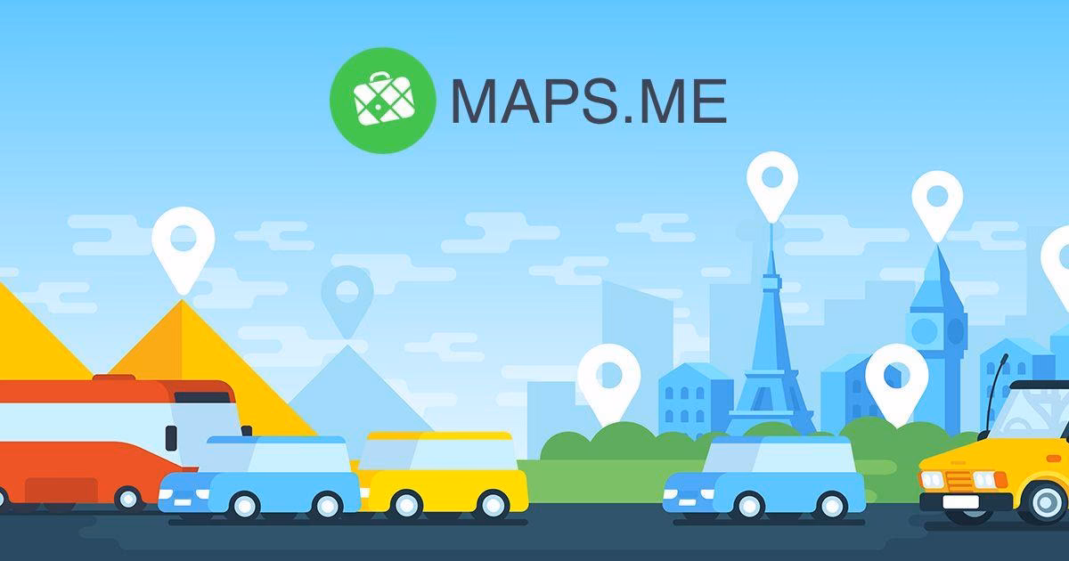 Mail.ru продала картографический сервис MAPS.ME 2 og mapsme