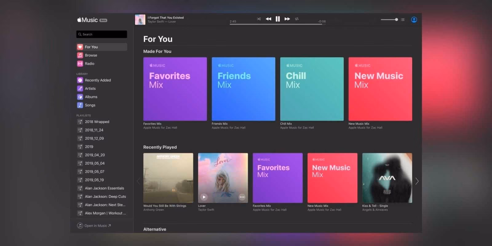 Apple опубликовала рейтинг песен 2020 года из Apple Music 3 Apple Music web dark
