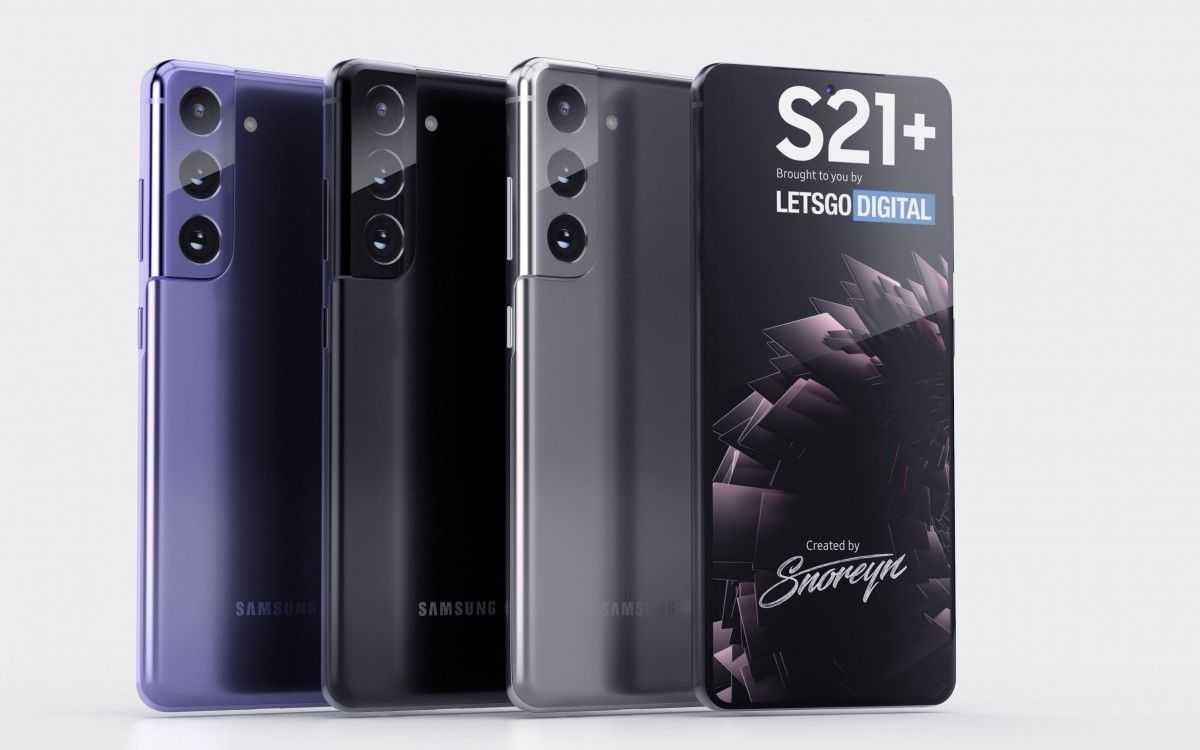 Утечка Galaxy S21: аксессуары, объём хранилища, цвета, быстрая зарядка и стилус (Samsung Galaxy S21 5G render)