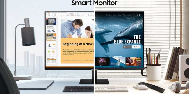 Samsung запускает новые мониторы-телевизоры на базе ОС Tizen (Smart Monitor Press Release main1F)