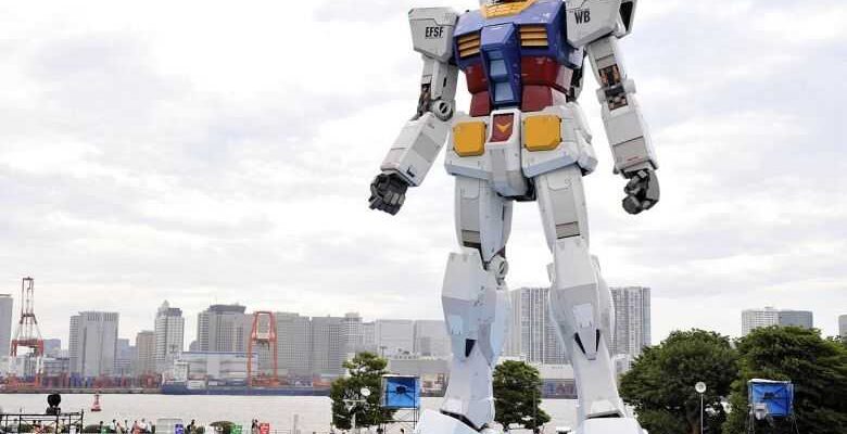 Японцы построили 18-метрового робота для оживления туризма (fngundame 2x)
