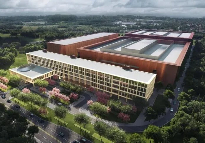 Завершено строительство первого завода по производству чипсетов Huawei (huawei chip factory)