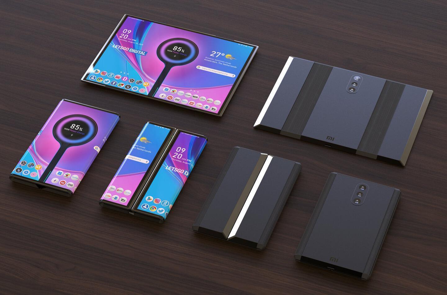 Xiaomi выпустит три складных смартфона в 2021 году