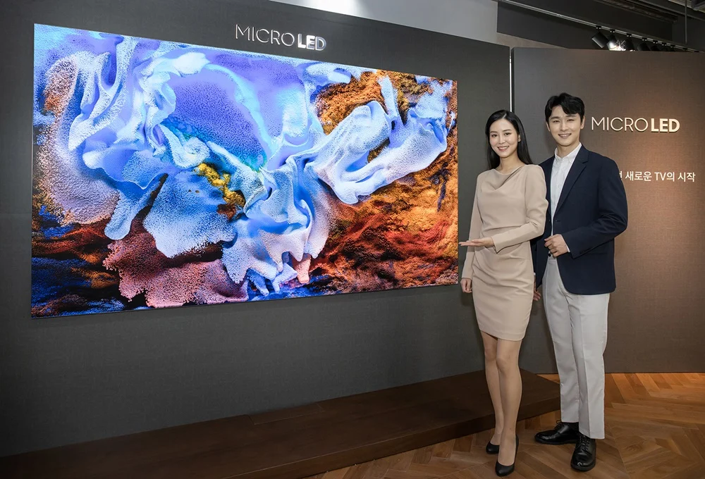 Samsung представила огромный 110-дюймовый телевизор Micro LED TV (삼성마이크로LEDTV1)
