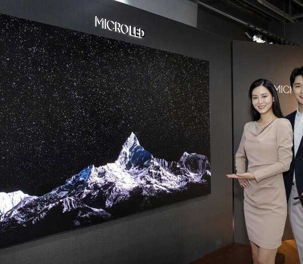 Samsung представила огромный 110-дюймовый телевизор Micro LED TV (삼성마이크로LEDTV2)