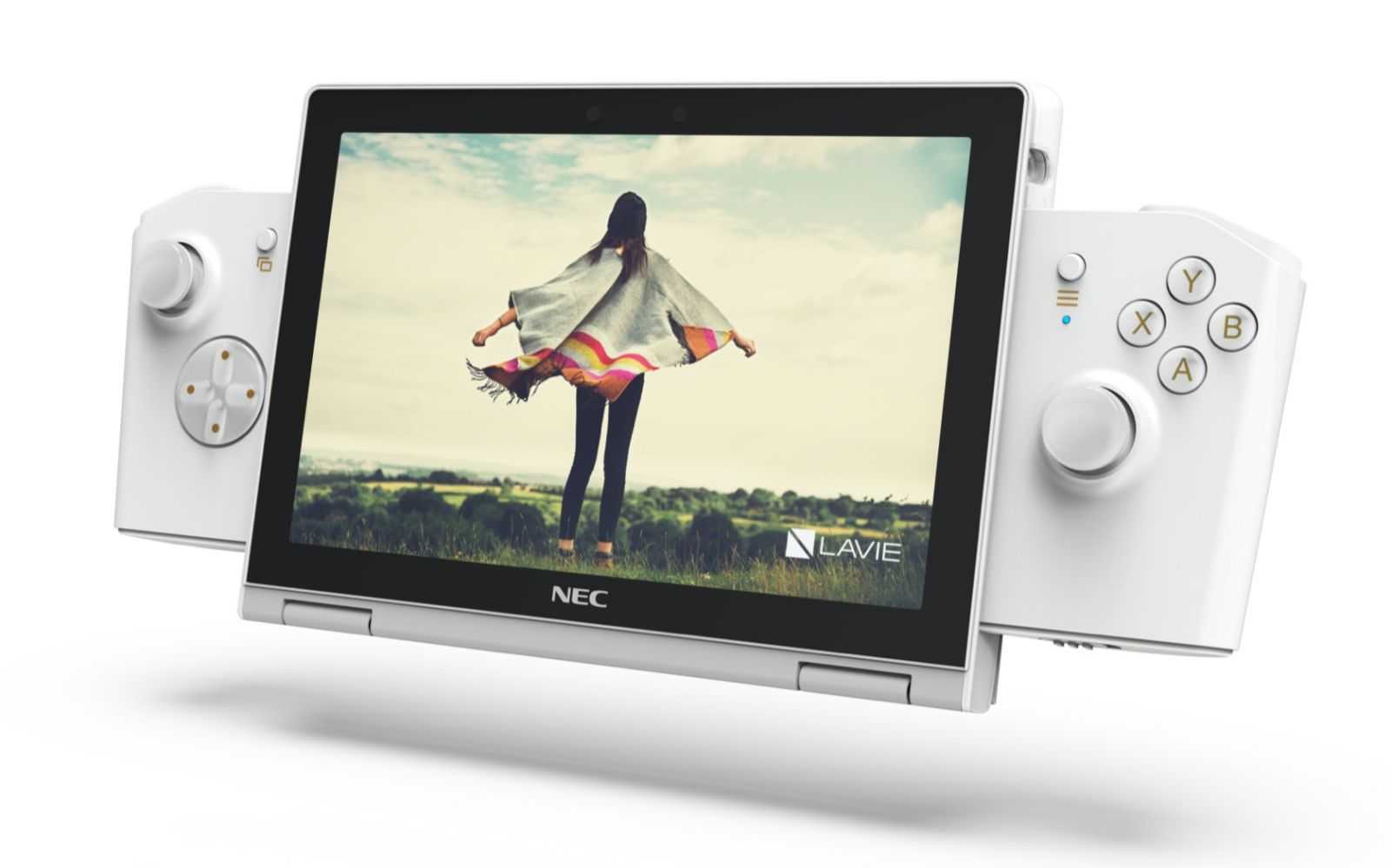 Lenovo и NEC выпустили маленький ноутбук, трансформирующийся в игровую приставку (1 2)