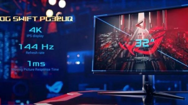 CES 2021: Asus представила первый в мире 32-дюймовый игровой монитор 4K с HDMI 2.1 (69789789)