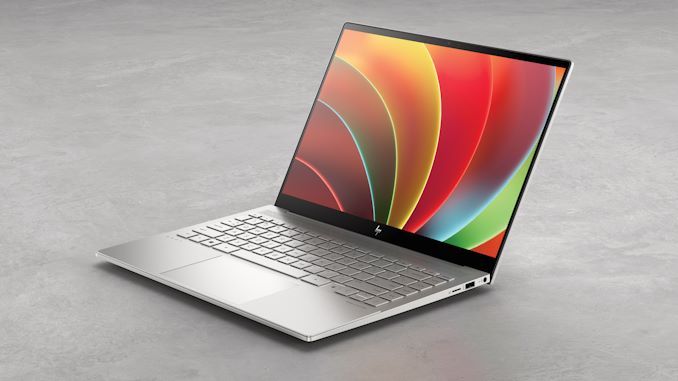 CES 2021: HP обновила ноутбук Envy 14 (HP ENVY 14 frnt left)
