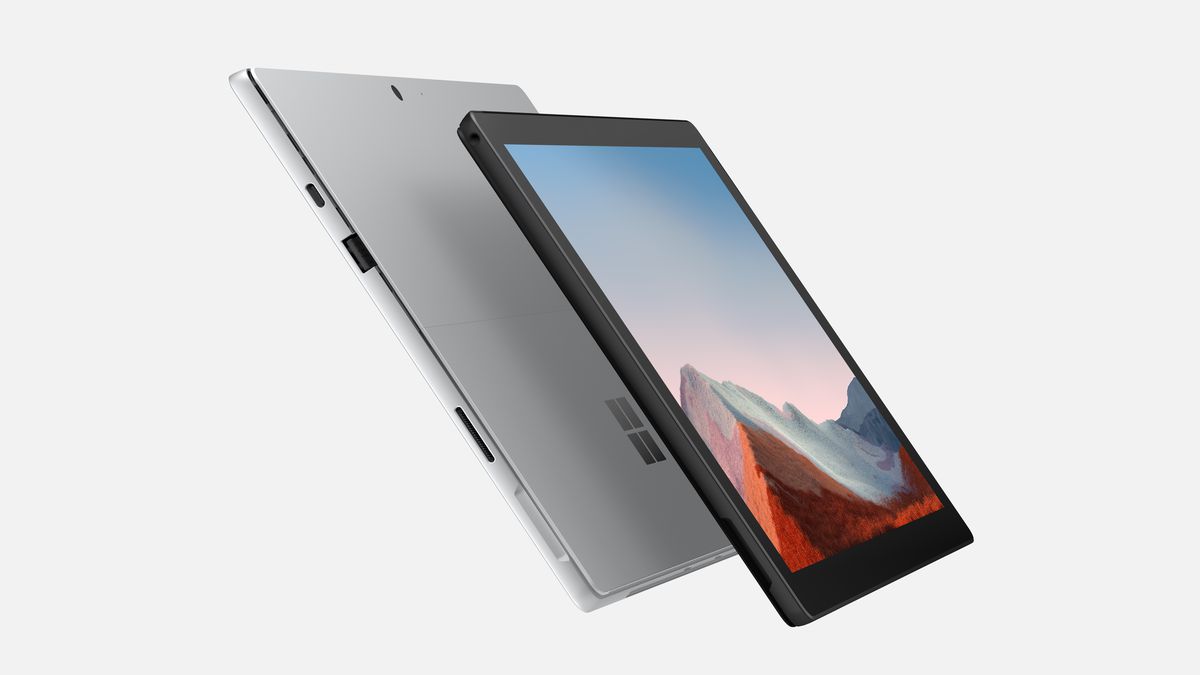 Microsoft обновила ноутбук Surface Pro 7 Plus (Surface Pro 7 Image 3)