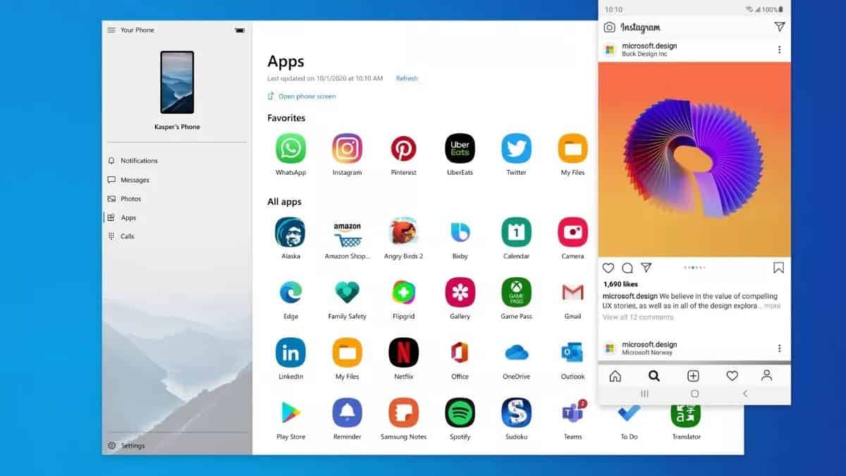 Windows 10 теперь может транслировать несколько Android-приложений одновременно (android apps on windows)