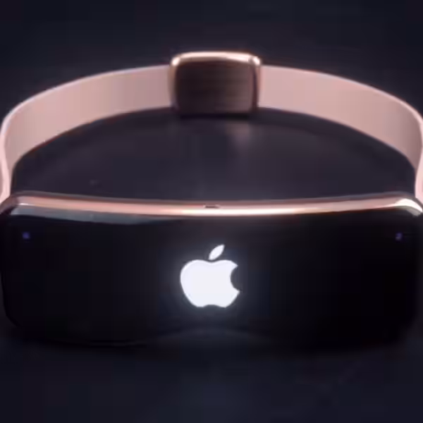 apple vr headset render